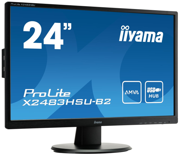 iiyama X2483HSU czarny - 283141 - zdjęcie 2